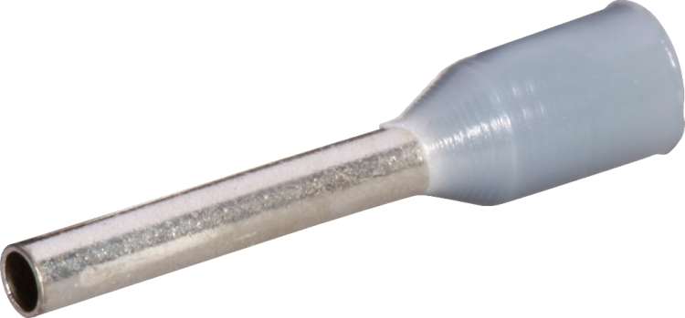 Capocorda Ferratec DIN isolalto 0.75mm²/10mm grigio 