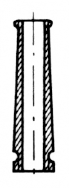 Manchon anti-pliage 7.5mm noir 