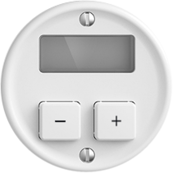 Pulsante KNX RGB STANDARDdue SNAPFIX® 2×tasti RTH bi 
