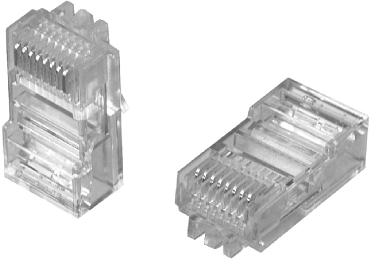 Modular Stecker AMP RJ45 MP-88U-R-1 