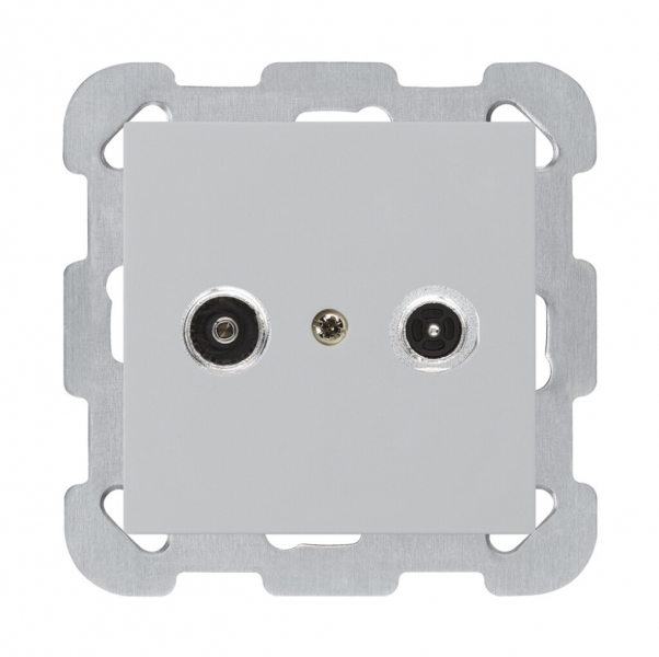 Presa antenna INC kallysto R/TV montaggio B 19dB 2GHz grigio chiaro 