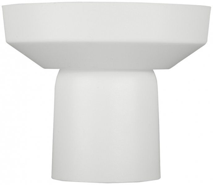 Douille murale/plafond E27 blanc pur 