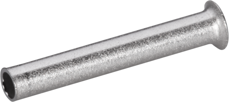 Embout d.câble Standard 1mm²/12mm ltn-Ag 