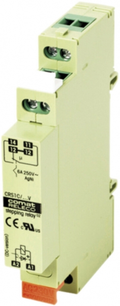 Télérupteur AMD ComatReleco CRS1C, 230VAC 1C 6A 