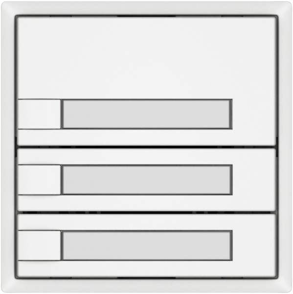 KNX-Taster RGB EDIZIO.liv SNAPFIX® Temperaturfüh.o.LED Pap.3×T 1-Tbed.ws 