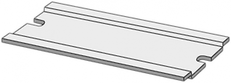 Guida DIN per CUBO S 35×100mm 