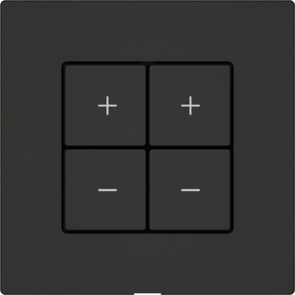 Regolatore Uni-LED EDIZIO.liv Wiser SNAPFIX® 2 canali 4 tasti ne 