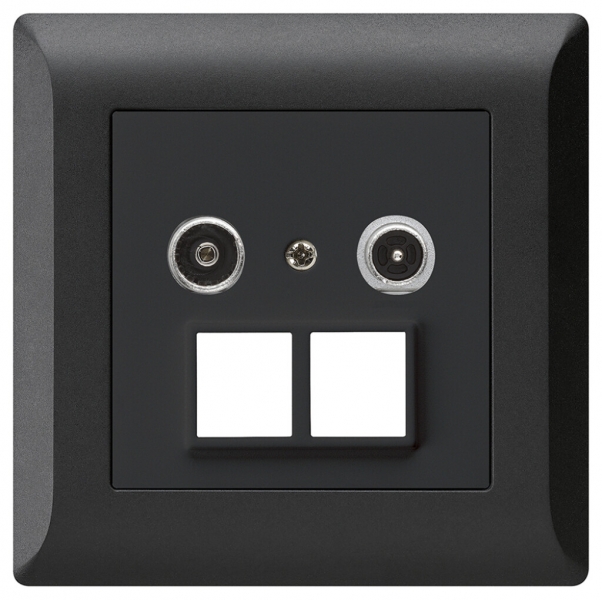 Presa multimedia INC kallysto.line R/TV 19dB 2GHz nero 