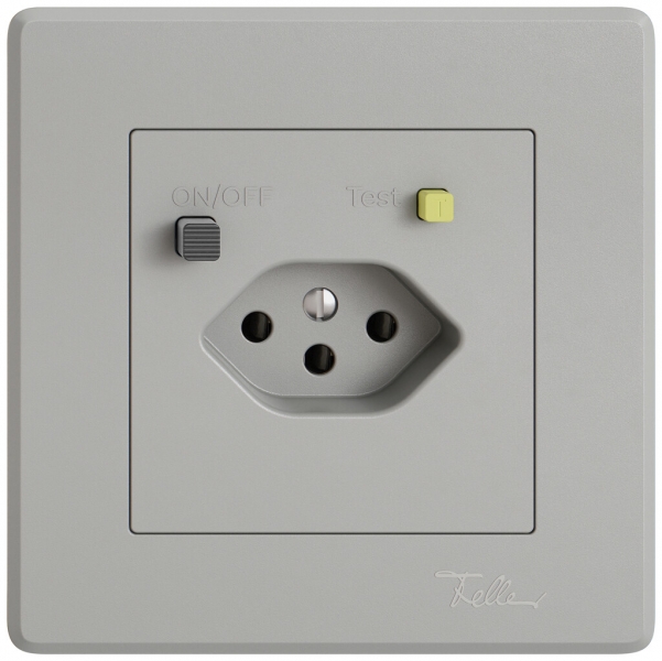 Prise FI ENC EDIZIO.liv  1×T13 grc 