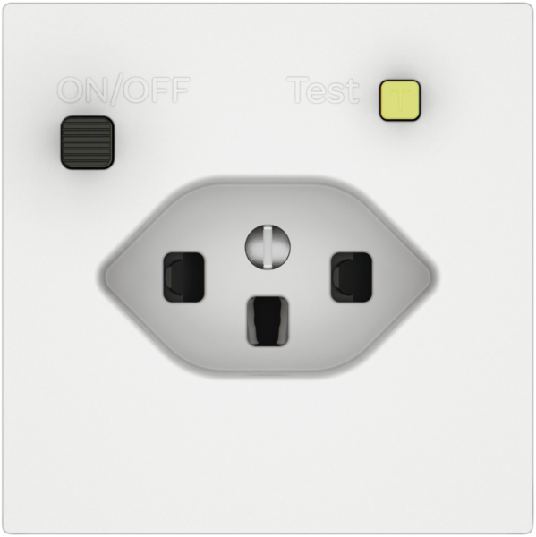 Presa FI EDIZIO.liv  1×T23 con shutter bi 