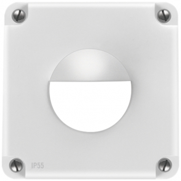 Coperchio ESYLUX IP55 Feller, NUP, NAP, NCO, bianco 