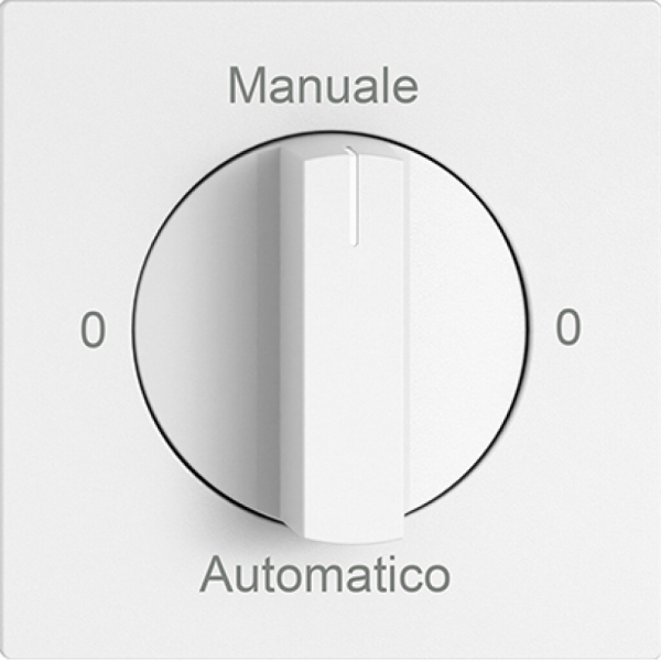 Interrupteur rotatif EDIZIO.liv SNAPFIX® manette 2/1L 0-Manuale-0-Auto bc 