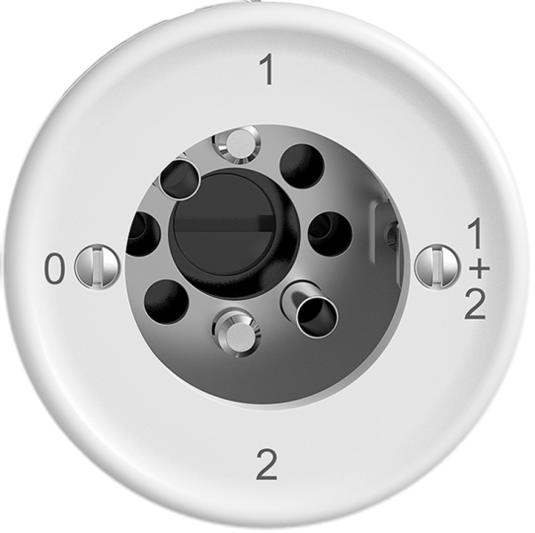 Interruttore rotativo STANDARDdue SNAPFIX® commut.serie 1/1L s.cilindro bi 
