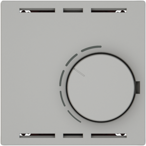 Termostato ambiente EDIZIO.liv SNAPFIX® senza interruttore 230VAC 50Hz grc 