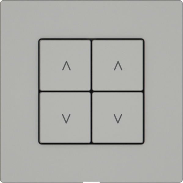 Station sec.stores EDIZIO.liv Wiser SNAPFIX® 2 canaux 4 touches WLAN grc 