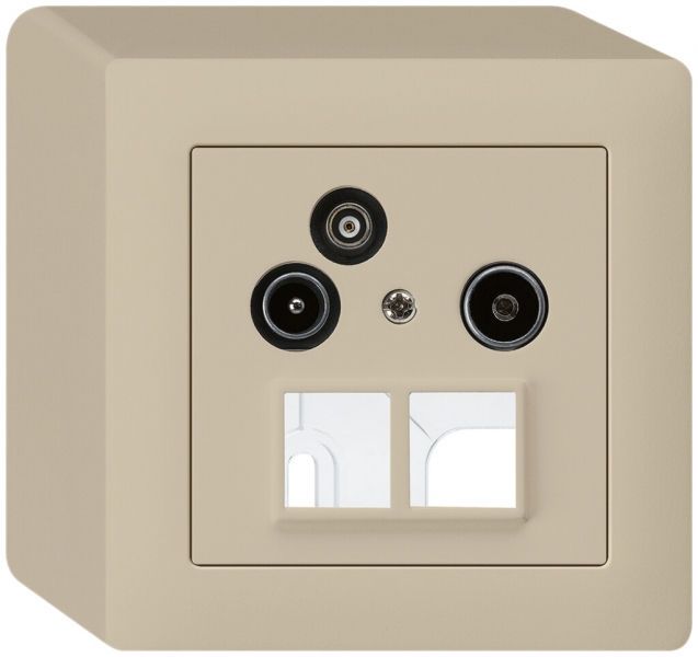 Presa antenna AP R/TV-Dati kallysto HMS 2GHz 19db beige 