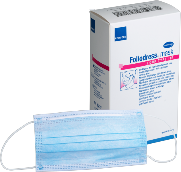 Masque de protection / Masque d'hygiène Type IIR P, 1 boîte à 50 pièces 