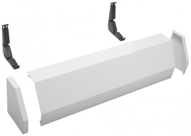 Canale di smistamento Hager, 3-file, 800×176×135mm senza alogeno 