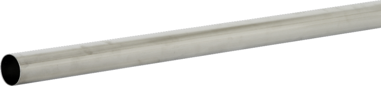 Tube alu M25 sans filetage, non pliable 