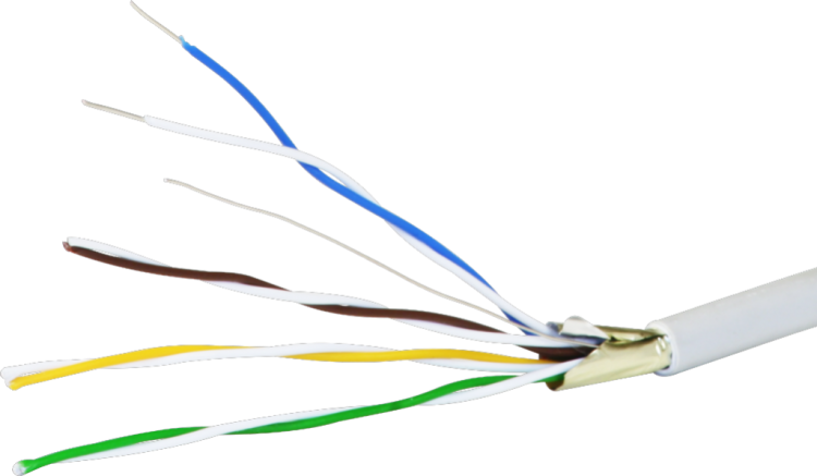 Cavo G51 Al 4×2×0,6mm s.alogeni Eca Una lunghezza