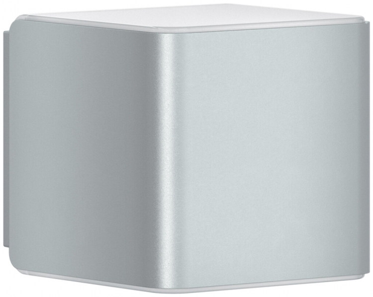 Lampada a muro LED Steinel L 840 iHF bluetooth 9.5W 339lm 3000K IP44 argento 