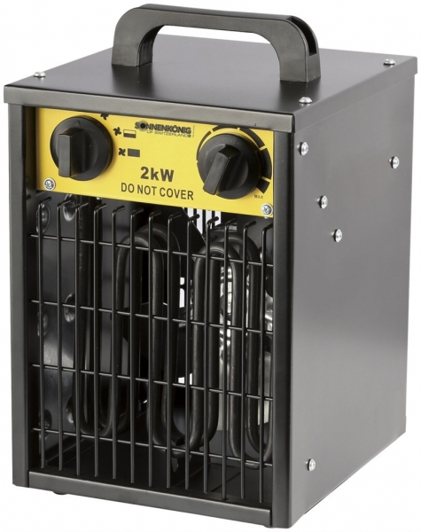 Heizlüfter Sonnenkönig Ventus 200 230V 2000W 200×315×208mm 40m³ 186m³/h 