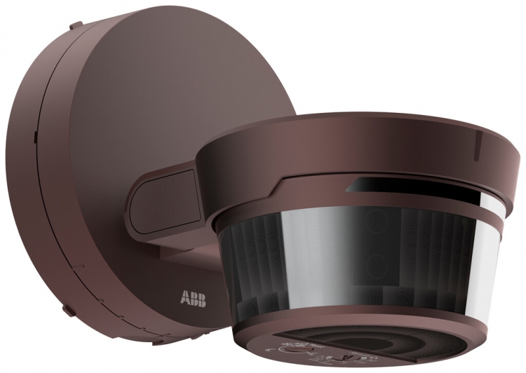 Rilevatore di movimento AP ABB Busch-Watchdog PRO BT 90° IP55 marrone 