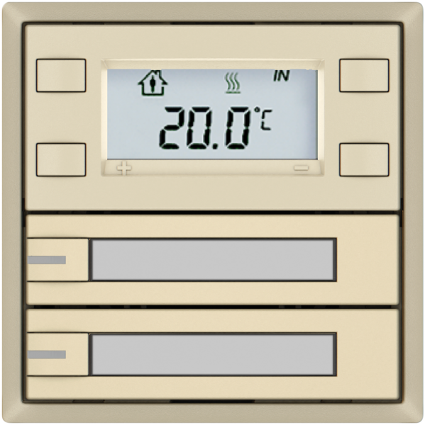 Pulsante RTH EDIZIO.liv SNAPFIX® c.RGB-LED targ.2×tasti com.1T cr 