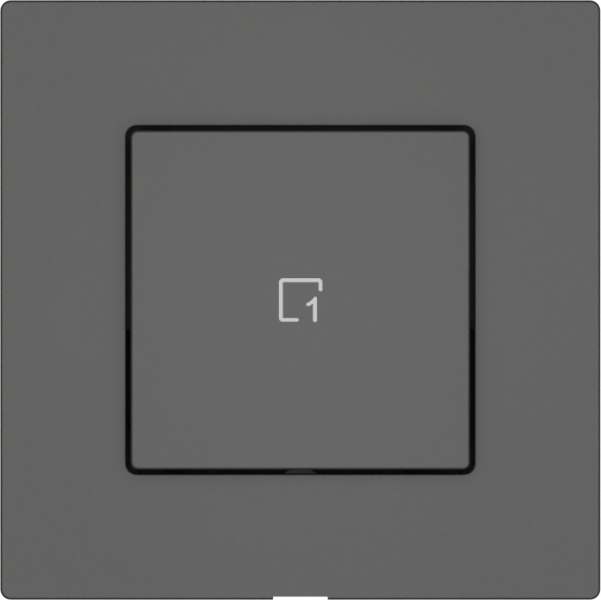 Pulsante scene EDIZIO.liv Wiser SNAPFIX® 1 scena 1 tasto grs 