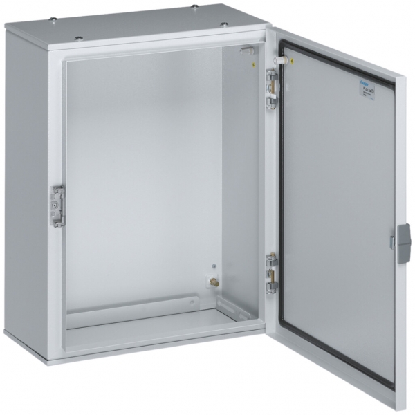 Coffret AP Hager Orion.Plus acier 400×650×200mm IP65 SKI panneton double grc 