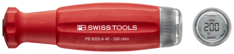 Impugnatura dinamometrica PB DigiTorque V02 PB 9320.A 0.4…2.0 Nm 