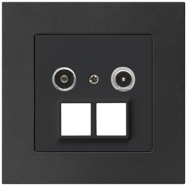 UP-Multimediadose kallysto.pro R/TV 23dB 2GHz schwarz 