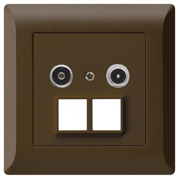 Presa multimedia INC kallysto.line R/TV 19dB 2GHz marrone 