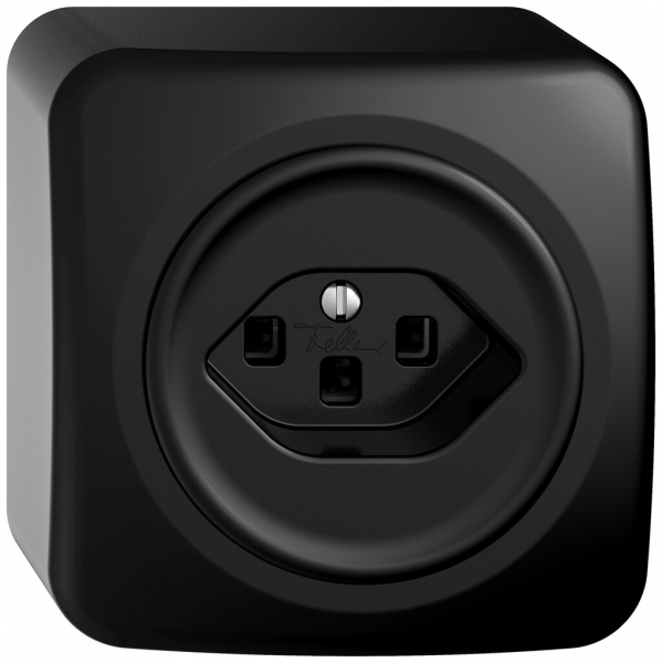 AP-Steckdose STANDARDdue SNAPFIX® 1×T23 sz 