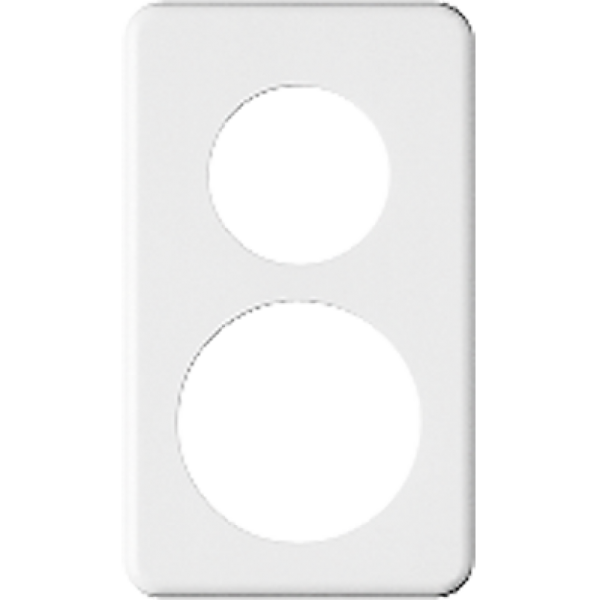 Plaque de recouvrement I-I 43+58 blanc 