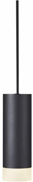 Luminaire suspendu SLV ASTINA GU10 10W Ø70×200mm noir 