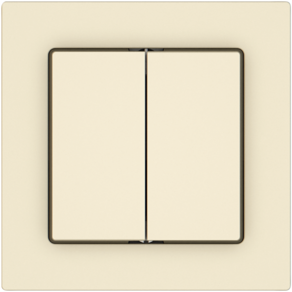 Druckschalter/-taster EDIZIO.liv SNAPFIX® Schliesser-Öffner+Wechsel 3/1L cr 
