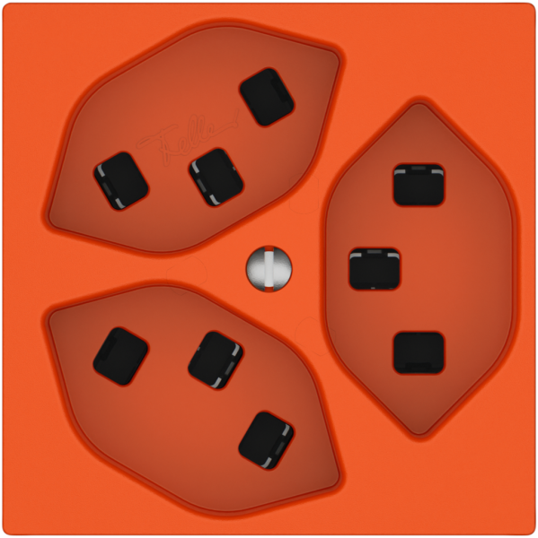 Prise EDIZIO.liv SNAPFIX® 3×T23 ora 