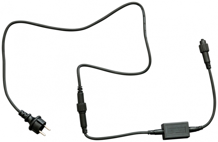 Cavo d'alimentazione AC/DC LED MK per QuickFix, nero 