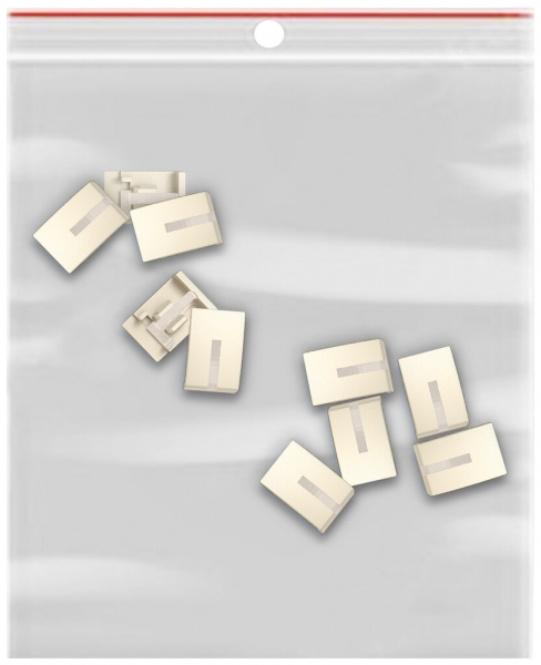 Module latéral EDIZIO.liv SNAPFIX® p.KNX UNI&zeptrion 10 pièces avec LED cr 