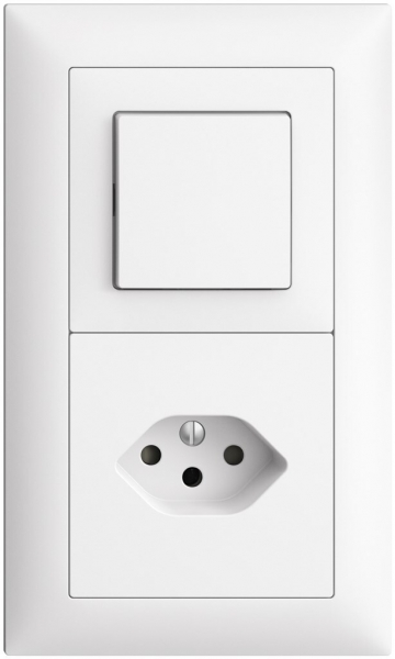 Combinaison ENC EDIZIOdue 3/1P+T13 blanc 