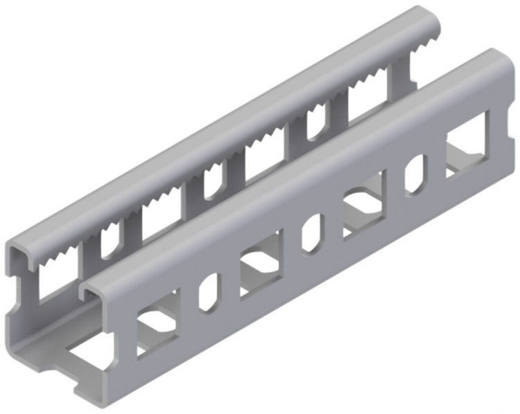 Profilé C Lanz 50×50×2.5mm zingué L=2000mm 