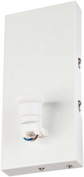 Wandleuchte SLV FENDA BASIS WL E27 40W 220×100×68mm weiss 