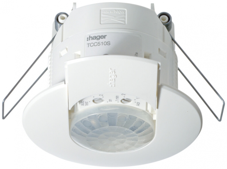 Rilevatore di presenza KNX INS Hager 360° Ø 5m 1-canale 