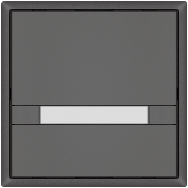 Pulsante KNX RGB EDIZIO.liv SNAPFIX® sensore temp.s.LED targ.1× com.2T grs 