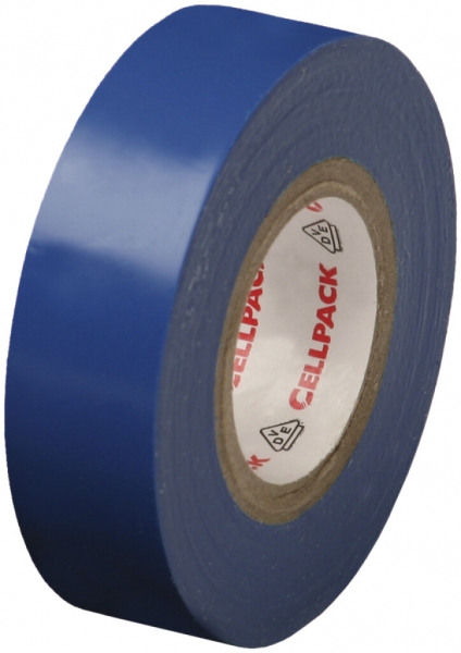 Nastro isolante Cellpack 128 15mm×10m blu chiaro 
