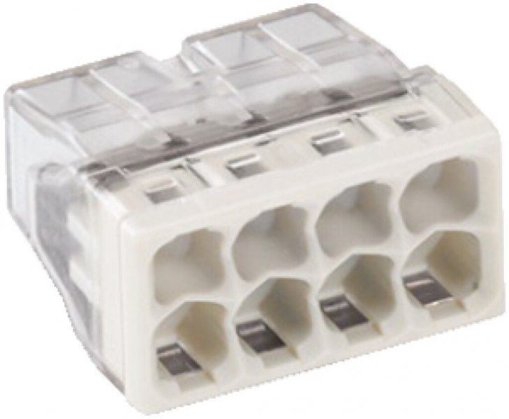 Morsetto WAGO 8L 0.5…2.5mm² 24A morsetto di scatola COMPACT 450V 