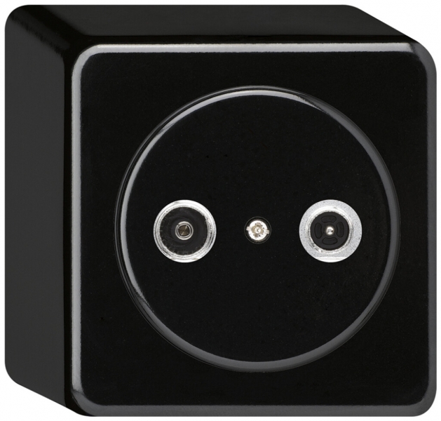 Presa d'antenna AP basico TV-R 19dB 2GHz nero 