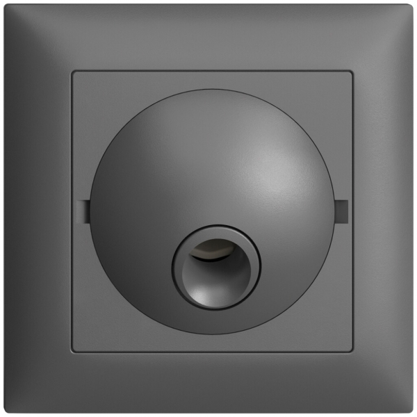 Boîte de raccordement ENC EDIZIOdue gris foncé, sans bornier 