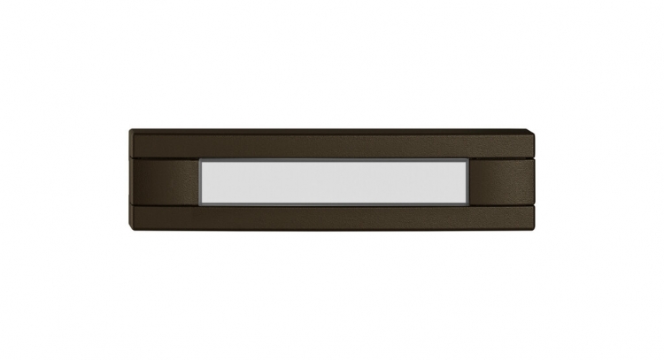 Poussoir 1/4 EDIZIO.liv SNAPFIX® p.KNX&UNI s.LED a.étiquette comm.2touch.br 